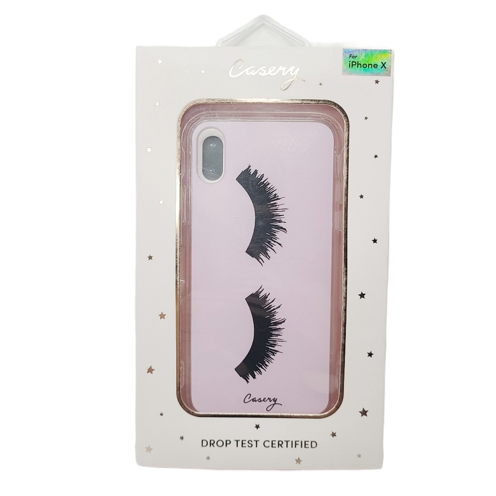 Casery iPhone X Eyelash Case NIP